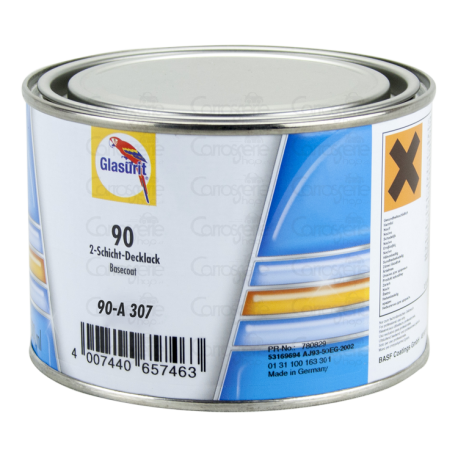 Glasurit® Basislack Reihe 90 Reduziert Oxidrot 0.5L