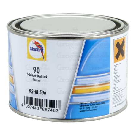 Peinture Glasurit® Ligne 90 bleu nacré 0.5L