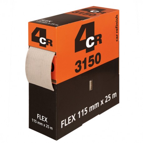 4CR Rouleau FLEX 115mm x 25m P240