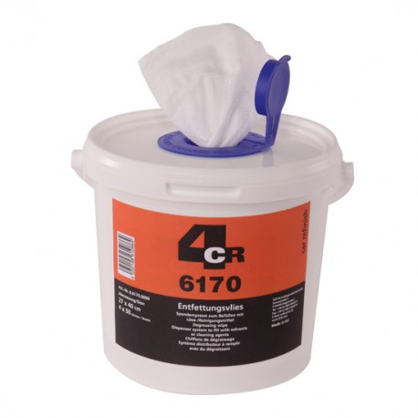 4CR Entfettungsvlies Set Weiss 27 x 40cm
