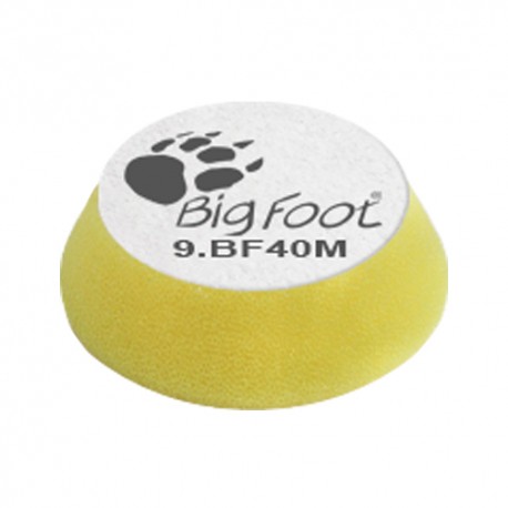 Patin de polissage mousse jaune Ø30-40mm Fine