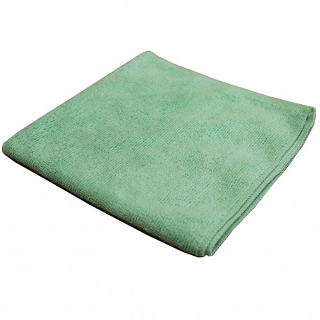 Microfibre 40 x 40cm vert - 10 pièces
