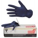 Wegwerfbare Latex Handschuhe Blau Grösse XL Schachtel à 50 Stück 10er Schachtel