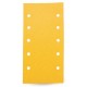 Abrasif velcro T-Euro 115x230mm 10 trous P120