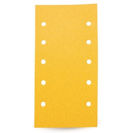 T-EURO Klett-Schleifstreifen 115x230mm 10er Loch P120