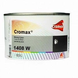 1408W Cromax® Mixing Color Satin Schwarz 0.5L