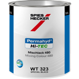 SH323 Permahyd® Hi-TEC Mischlack Spezialschwarz 3.5L