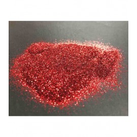 Metallischen Polyester Glitter 30 gr - Rot