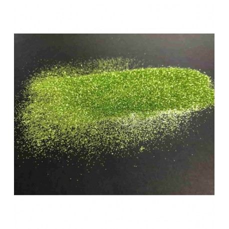 Paillettes polyester métalisées 60 gr - Vert