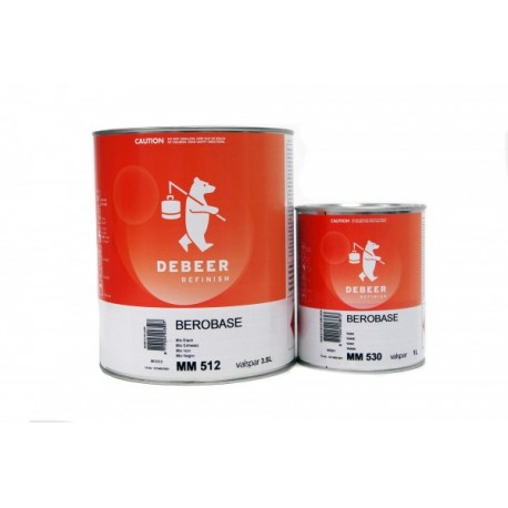 MM552 De Beer® Basislack Berobase Mica Rot fein 1L