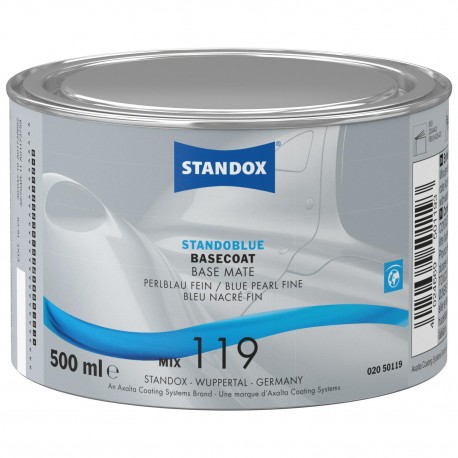 Standoblue® Basislack MIX 119 Perlblau fein 0.5L