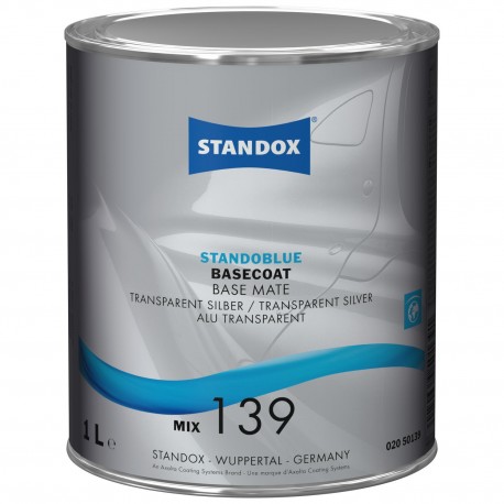 Standoblue® Basislack MIX 139 Transp. Silber 1L