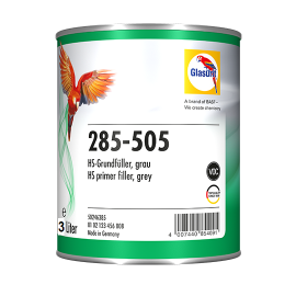 Impression-apprêt Glasurit® VOC HS 285-505 gris 3L