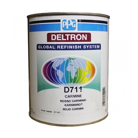 Deltron GRS DG 2K-Basislack D711 Karminrot 1L