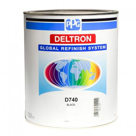 Peinture Deltron GRS BC D740 noir 3.5L