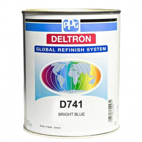 Peinture Deltron GRS BC D741 bleu vif 1L