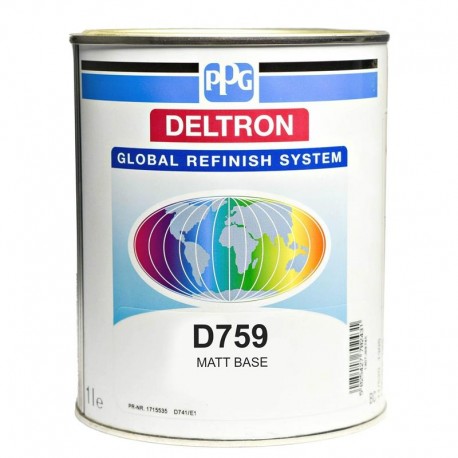 Peinture Deltron GRS BC D759 base mate 1L