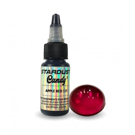 Farbstoff für Epoxiharz 17ml - apple red