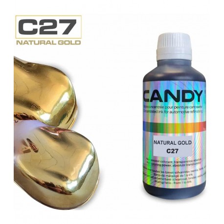 Candy concentré pour Chrome 250ml  C27 natural-Gold