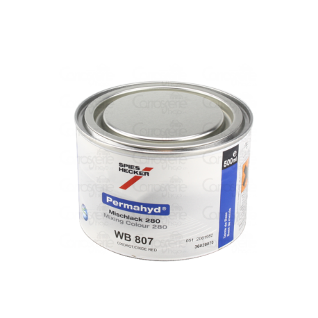 SH807 Peinture Permahyd® 280 rouge oxyde 0.5L