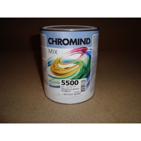 Chromind MIX 5500 Xirallic blanc satin 0.5L