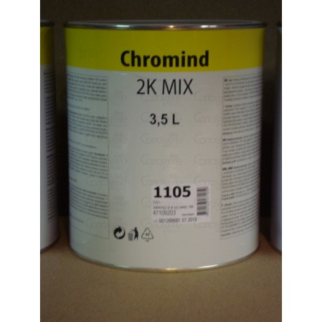 Chromind 2K brillant direct MIX rouge brillant 3.5lt