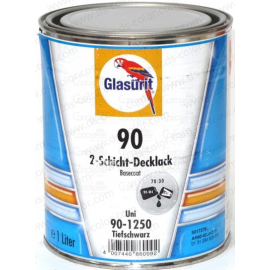 Peinture Glasurit® Ligne 90 noir profond 1L